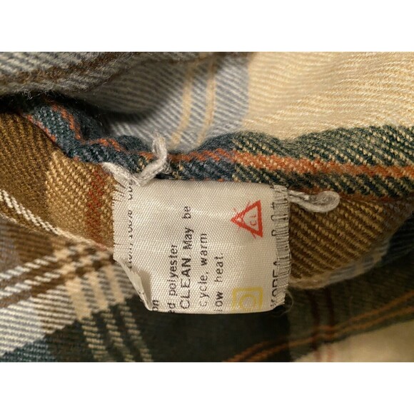 Vintage Bomber Jacket Men’s Small Light Brown Over Sized Pacific Trail Chinstrap - Picture 15 of 16